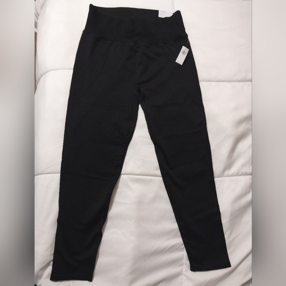 NWT Old Navy High-Waisted Rib-Paneled Seamless Leggings for Women - Picture 1 of 4